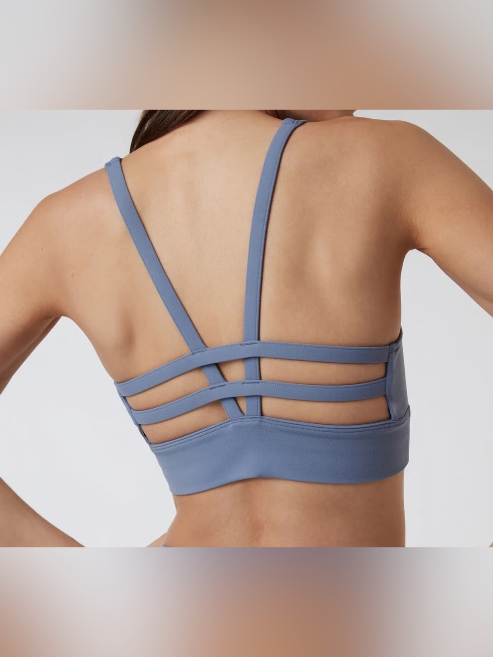 Vuori Yosemite Strappy Back Longline Sports Bra